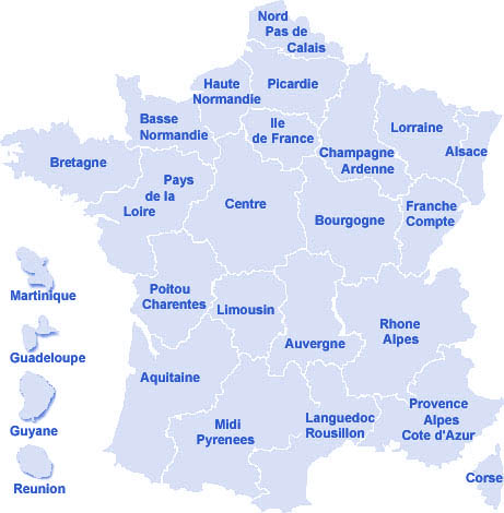 Carte de France