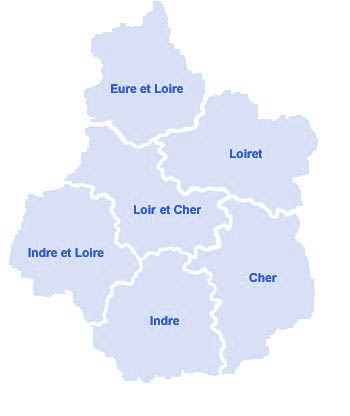 Carte du Centre