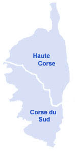 Carte de Corse