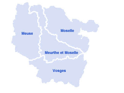 Carte de Lorraine